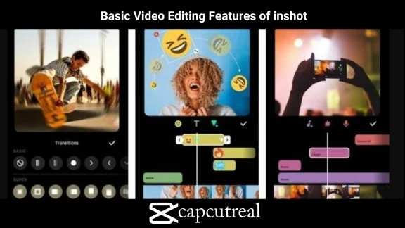 Basic Video Editing Features of inshot